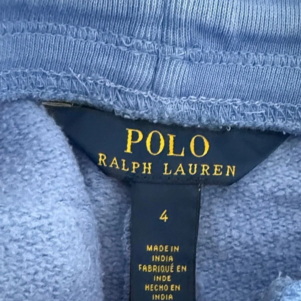 Polo by Ralph Lauren Light Blue Kids Fleece Shorts